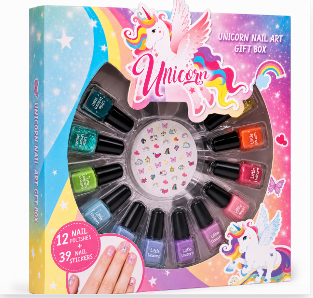 Set cadou Casuelle Unicorn: 12 lacuri de unghii, 718302