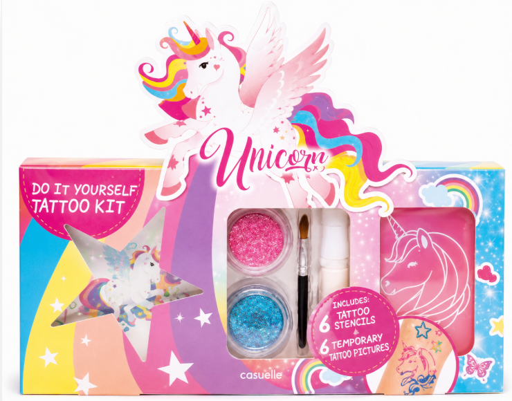 Set de tatuaje temporare Casuelle Unicorn, 718300