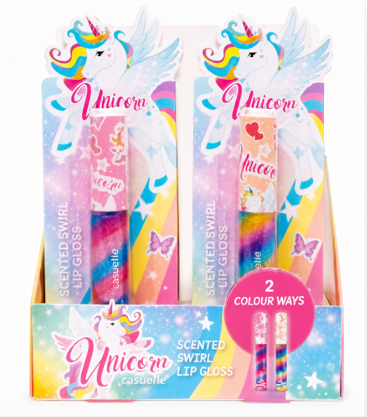 Luciu de buze Casuelle Unicorn cu efect spiralat, 8 ml, 718296