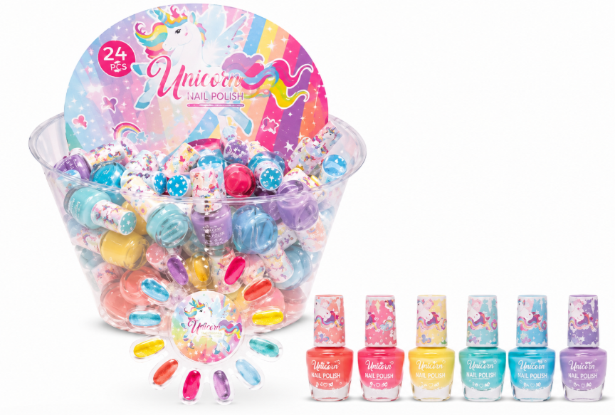 Lac de unghii pe baza de apa Casuelle Unicorn, 4,5 ml, 718295