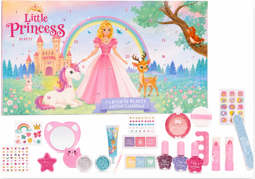 Calendar Advent Princess cu produse cosmetice, 718290