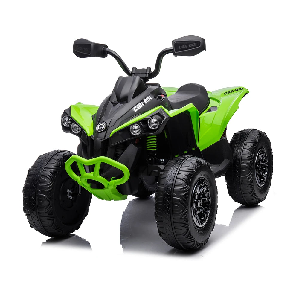 ATV CAN-AM, sarcină maximă 30 kg, (roți moi, scaune din piele, 12V10Ah*1, MP-3, 4 motoare, amortizoare, dimensiuni 108 x 63,5 x 70 cm) Articol CA002