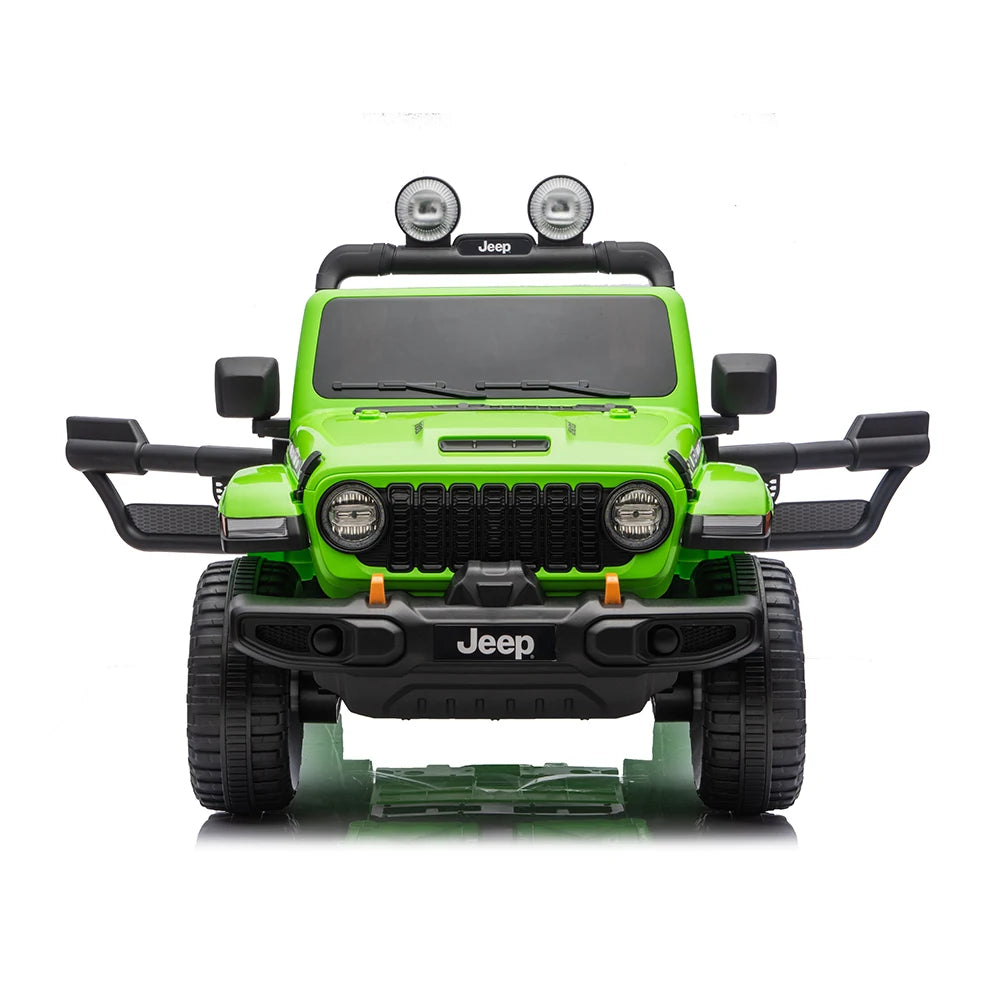 Детский электромобиль Jeep Wrangler Rubicon (JWR556/3 зеленый)