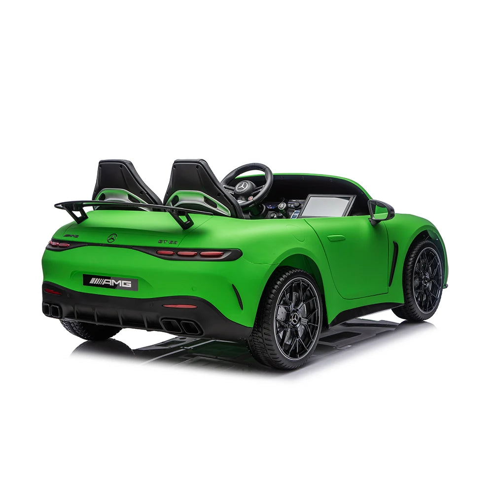 Детский электромобиль Mercedes-Benz AMG GT (GT63/2 матовый зеленый, окрашенный)