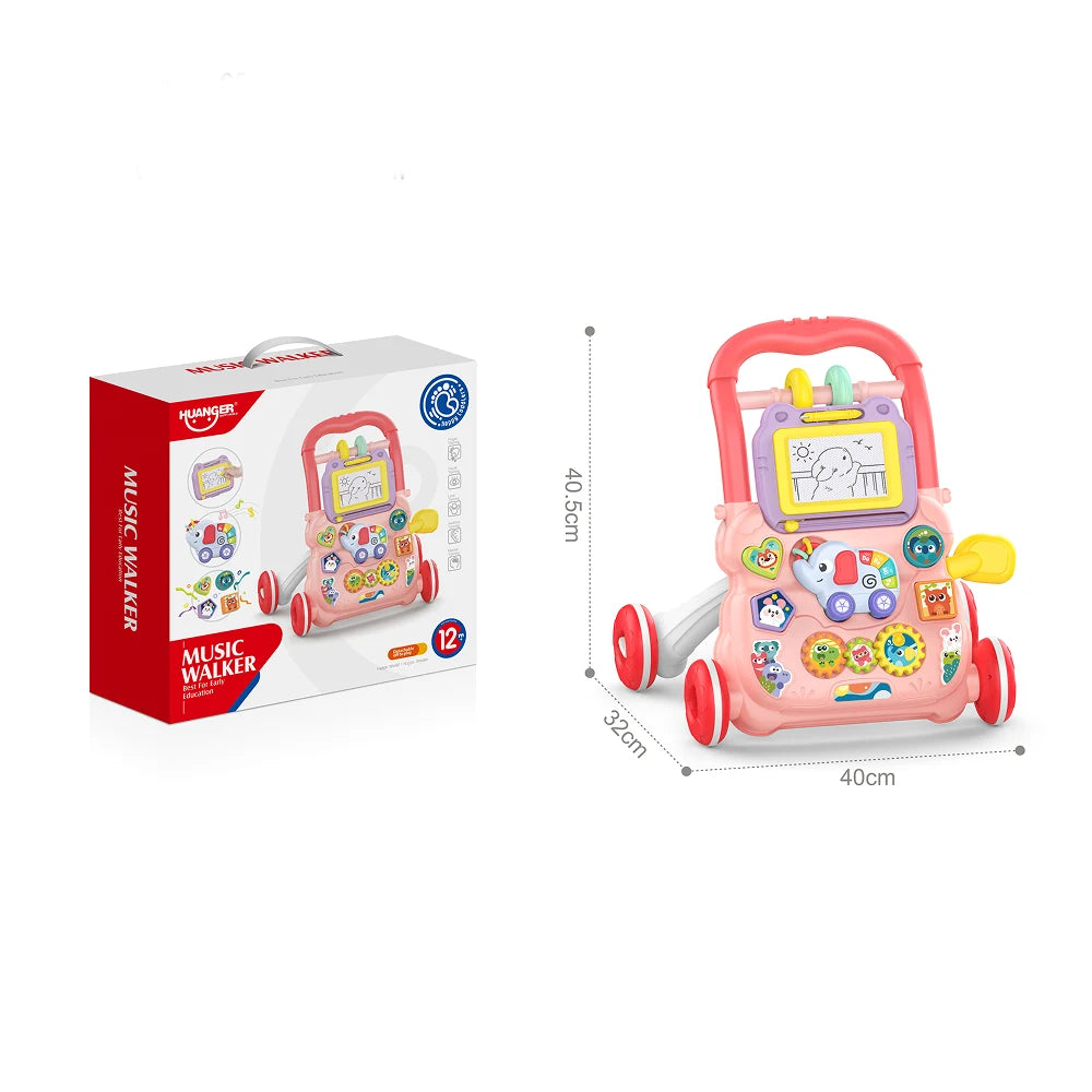 Premergător interactiv muzical cu panou de activități, Huanger HE0811 (78164)