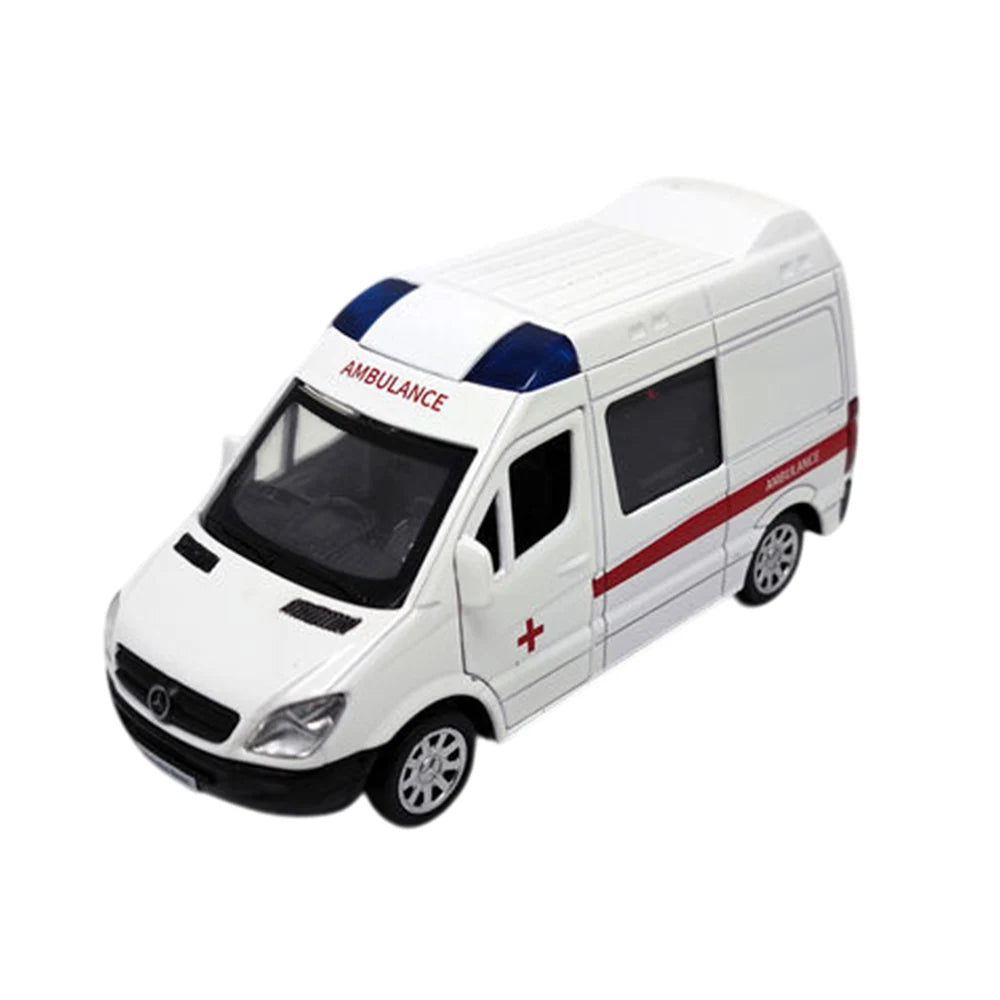 Mașină din metal Mercedes-Benz Sprinter scară 1:53, ambulanță, MSZ (926652)