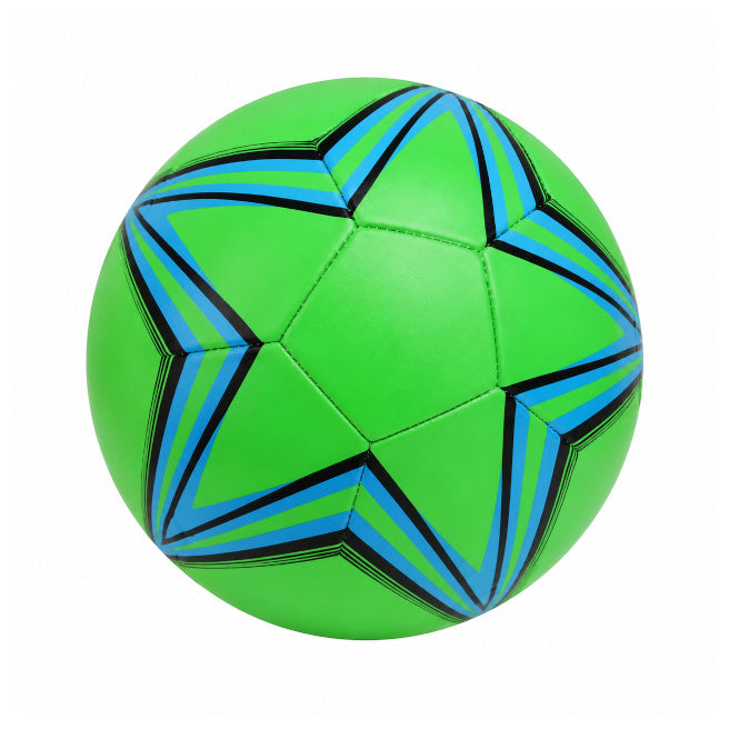 Minge de fotbal mărimea 5, verde, E1760-3, cod 10216b