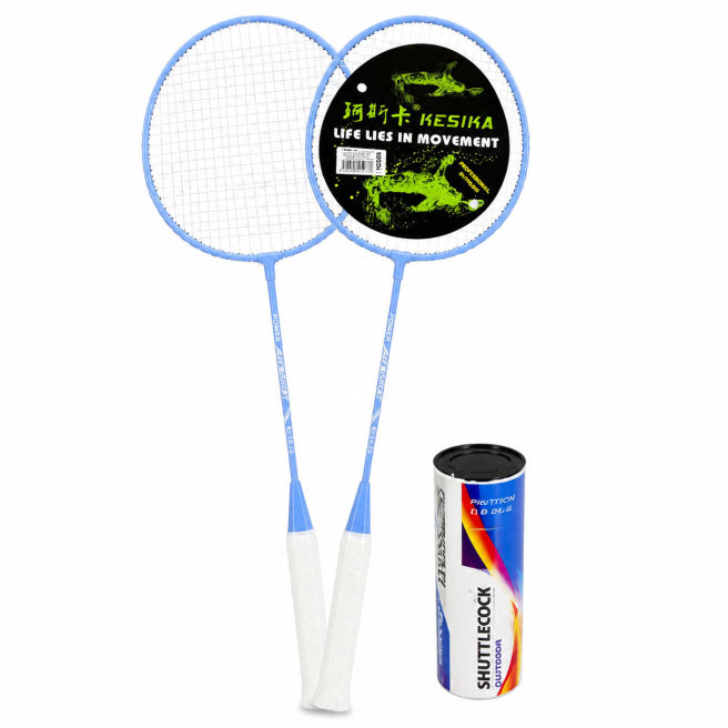 Racheta de badminton, albastra, 307-6-2, cod 10285a