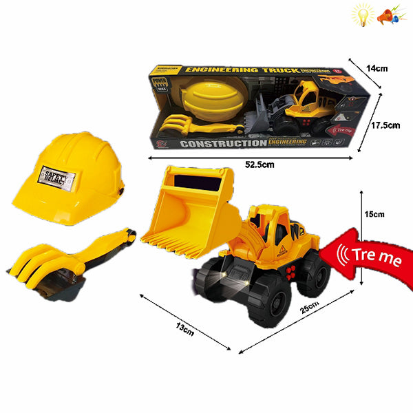 010428 Set Autospeciala cu lumina si sunete cu casca