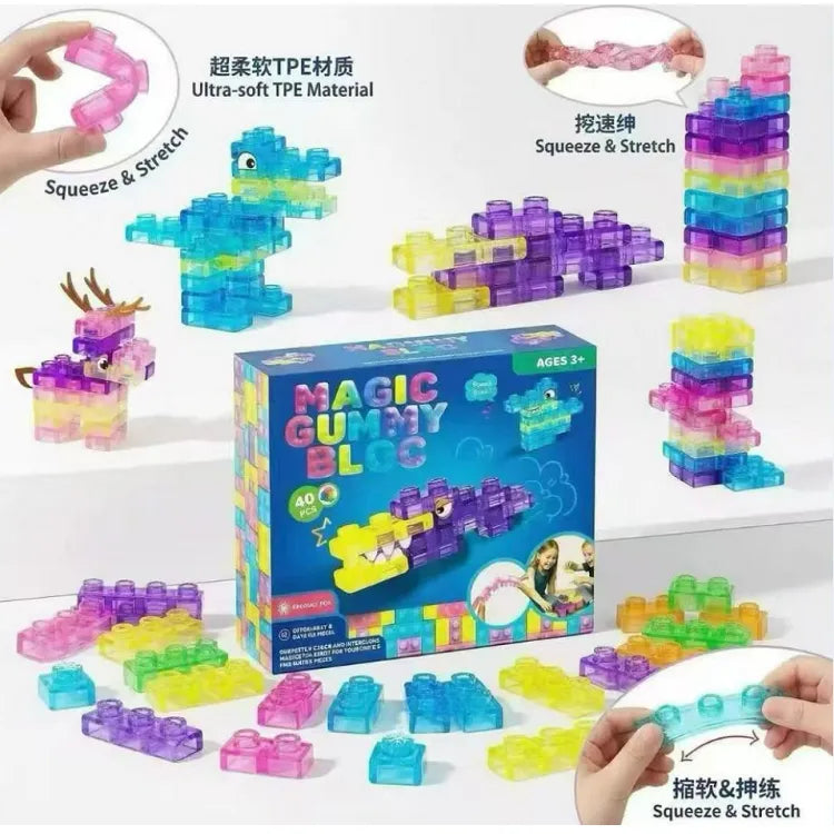 Set constructor Magic Gummy Bloc (40pcs) 60217