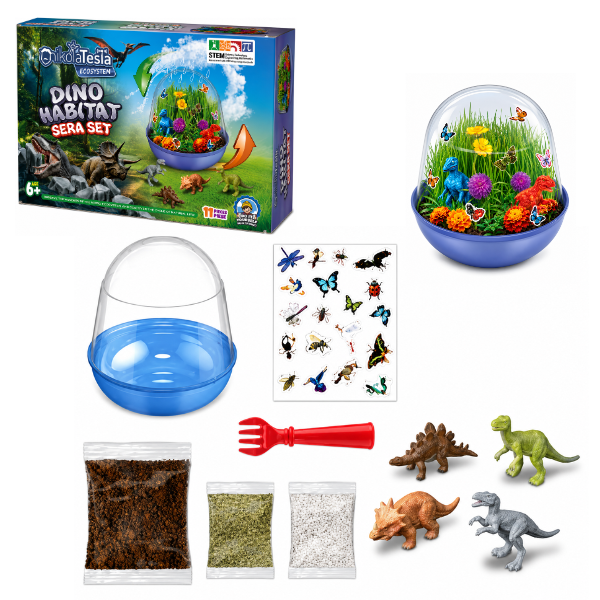 DIY Set educațional „Habitat de Dinozauri” Nikola Tesla 70164mg