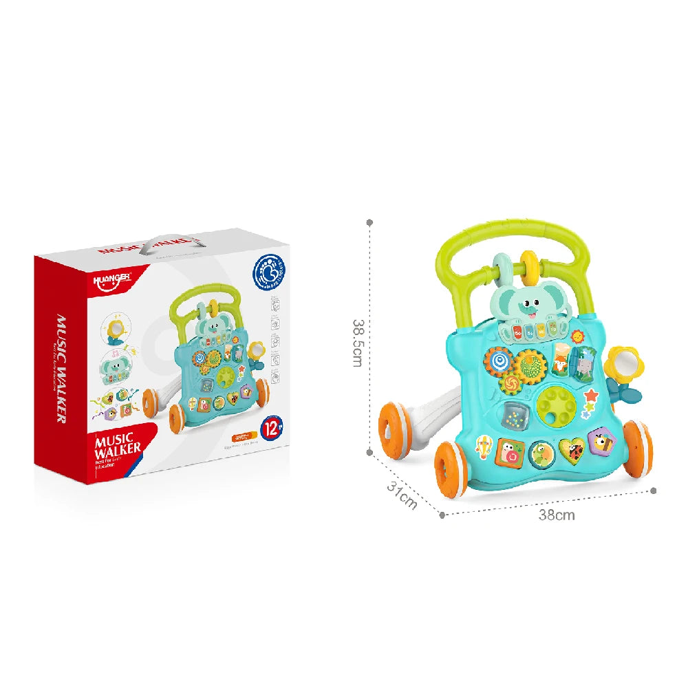 Premergător interactiv cu panou de activități, lumini și muzică, Huanger HE0841 (22276)