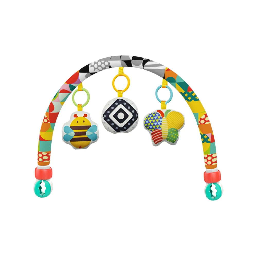 Arc de joacă cu jucării textile suspendate, Huanger HE0316 (78027)