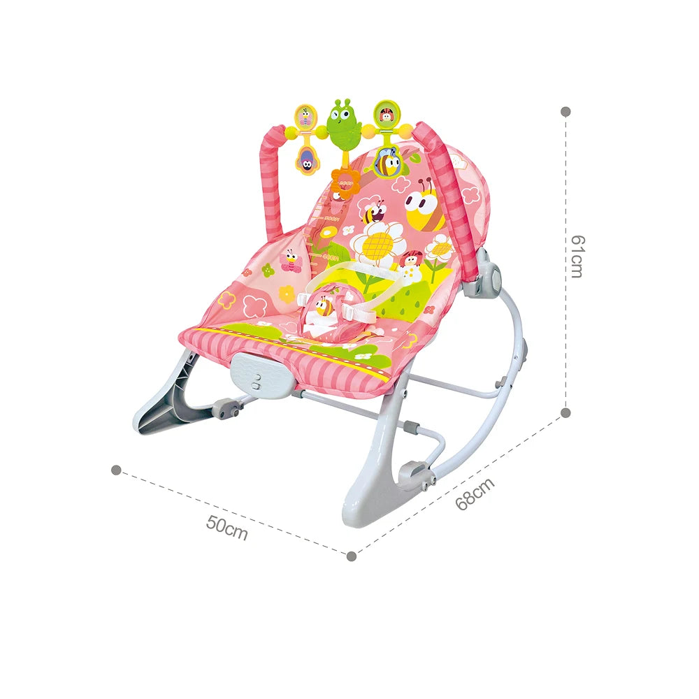 Balansoar pentru bebeluși – design insecte, Huanger HE0656 (77891)