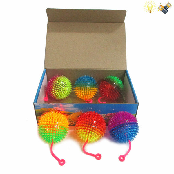 011098 Mingea 10cm cu lumina (set 6buc)