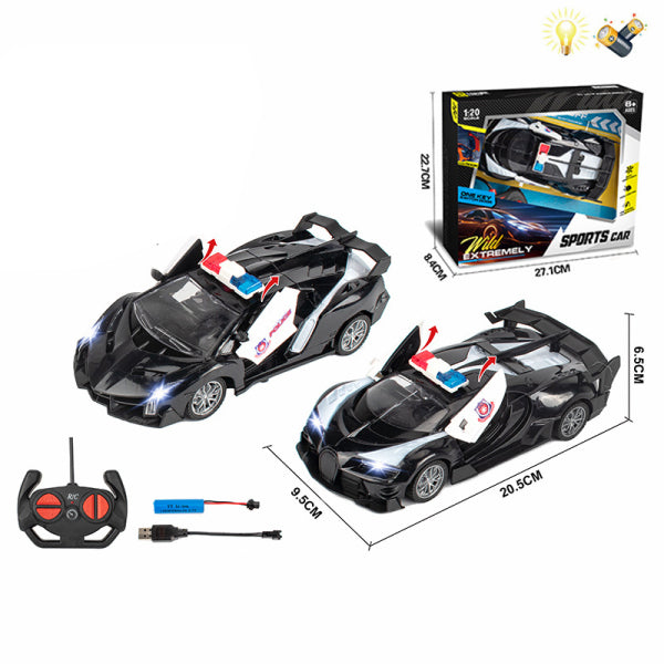 011146 Masina 1:20 cu R/C cu acumulator si lumina