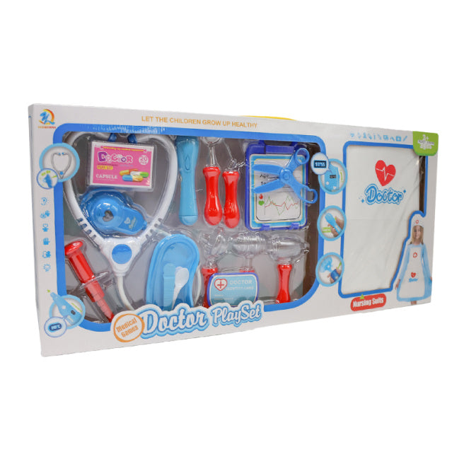 Set de joacă "Doctor", 18 elemente, cu lumină, cod 752027