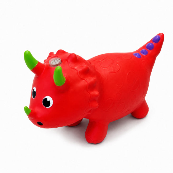 Jucărie săltăreață Dinozaur (cu muzică), roșu, cod 3005D