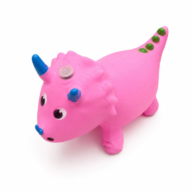 Jucărie săltăreață Dinozaur (cu muzică), roz, cod 3003D