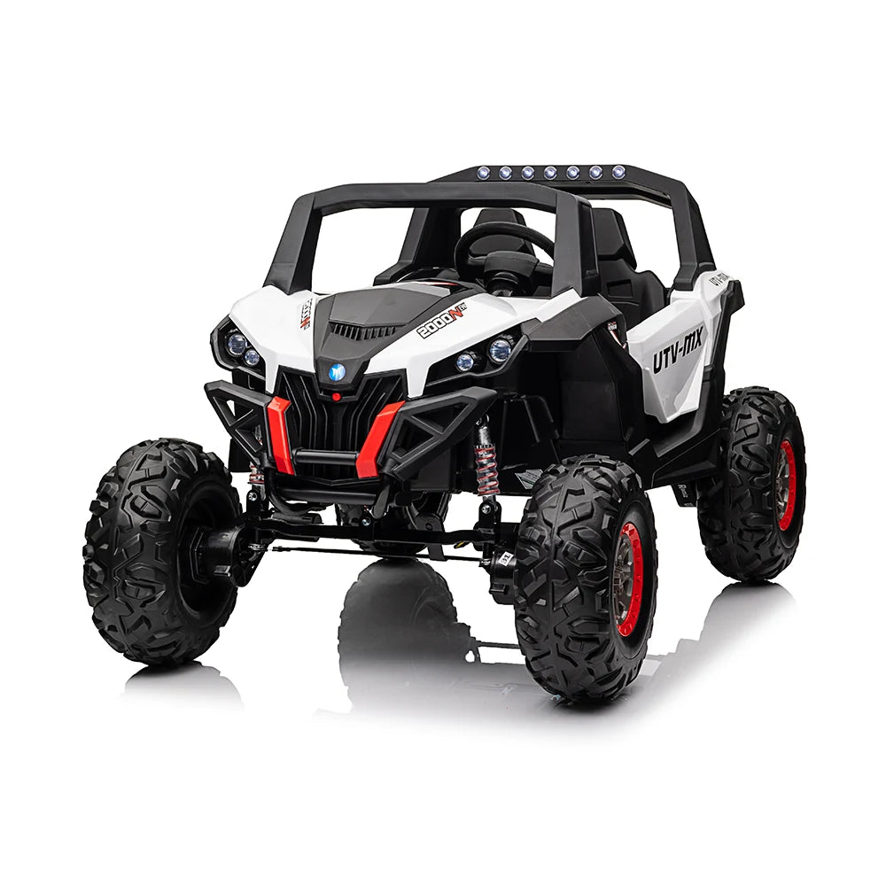 MX603B/3 белый – Детский электромобиль UTV (MX603B/3 белый)