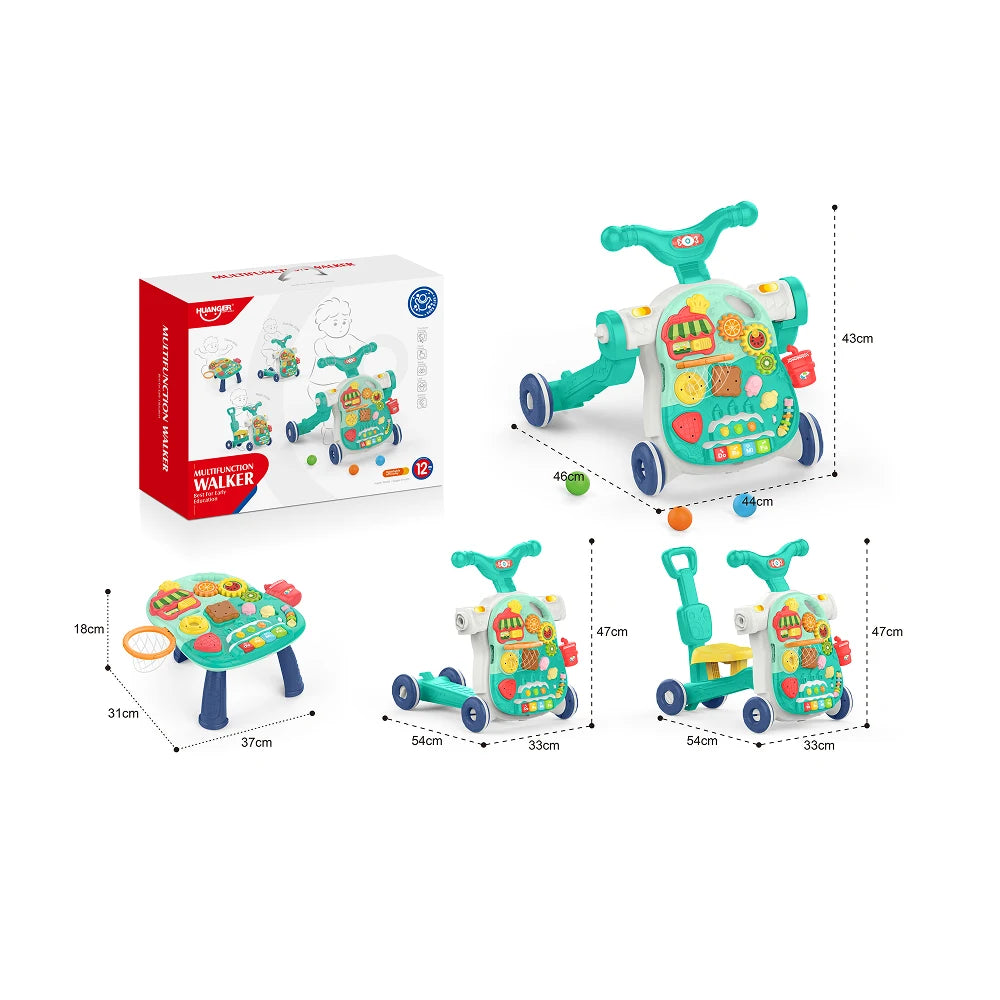 Premergător multifuncțional 4 în 1 cu lumini și muzică, Huanger HE0816 (18417)