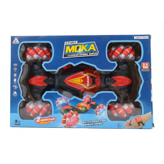 Машина STUNT Rock Crawler на радиоуправлении, красная, код 2407D