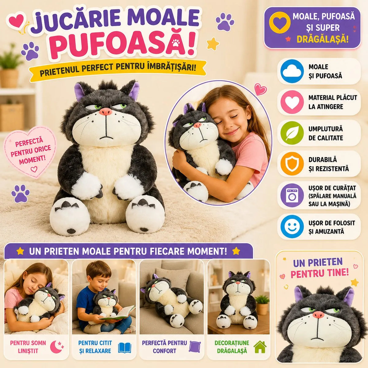 Jucarie moale 35cm 66058