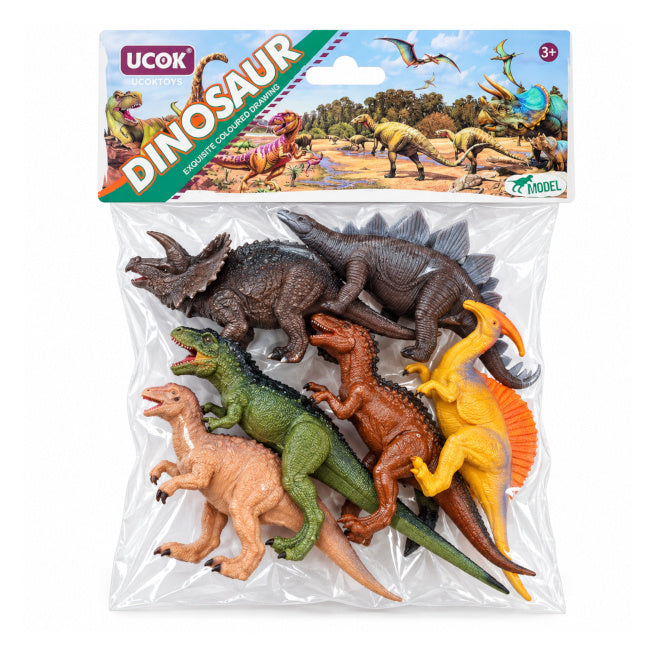 Set de 6 dinozauri de 5", cod 10669a