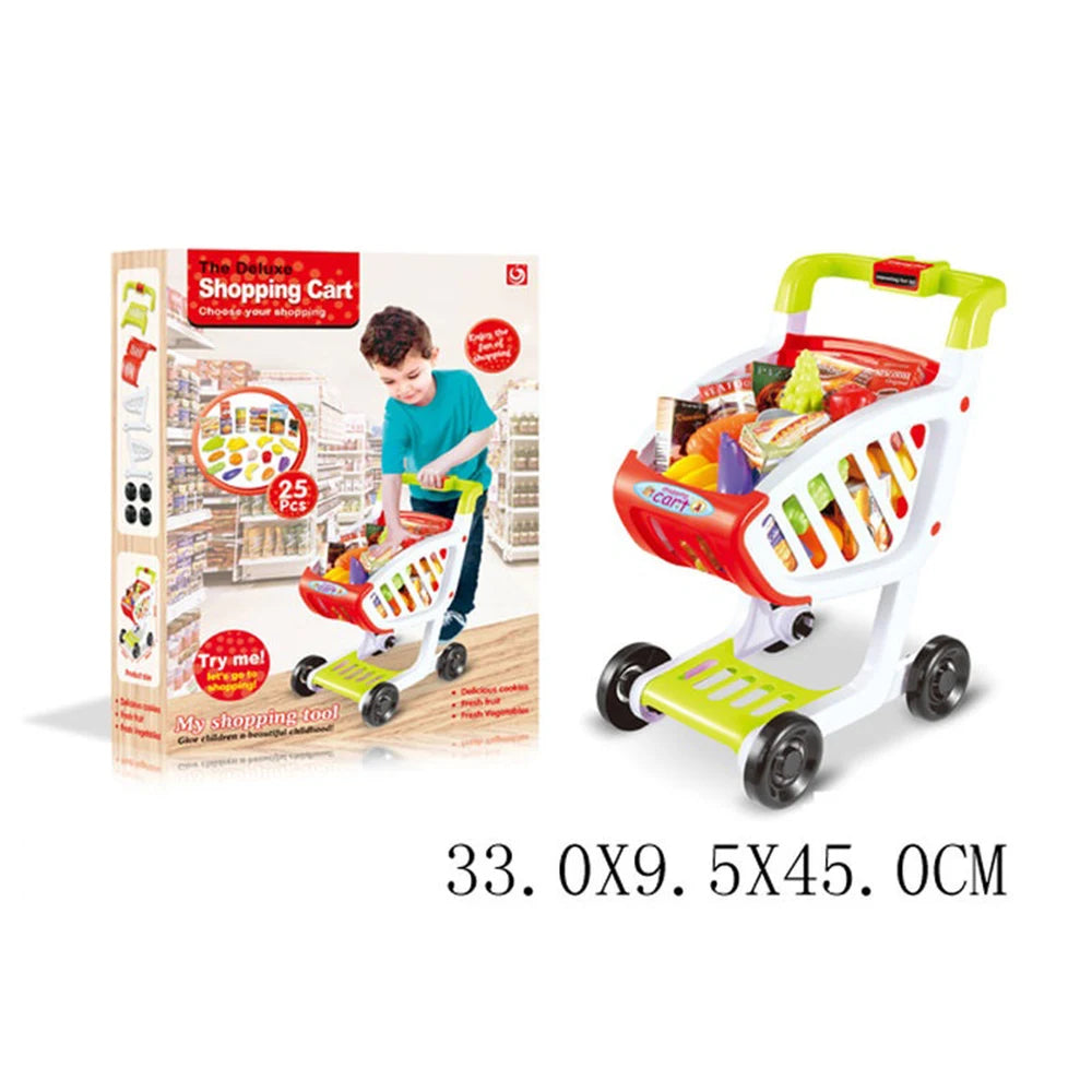 Carucior de cumpărături în set cu alimente (93748)