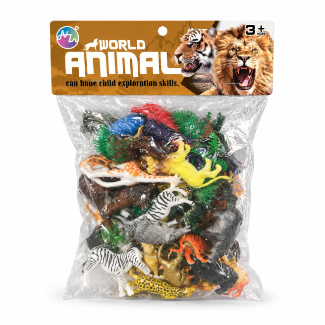 Set 24 figurine animale, 5 cm, cod 10621a