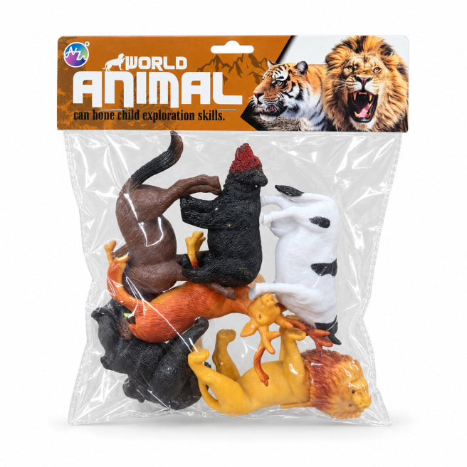 Set 6 figurine animale, 15 cm, cod 10622a