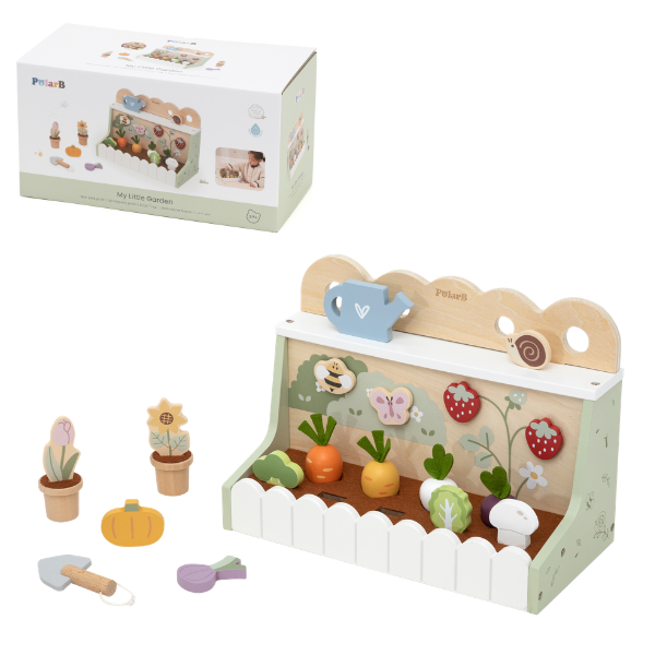 Деревянный игровой набор «Мой маленький сад» SKU: 44316
