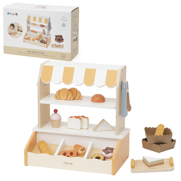 Set de joacă din lemn „Mini cofetărie”, 16 piese SKU: 44296