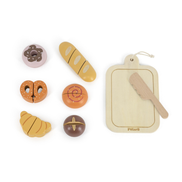 Set de joacă din lemn „Tăiem produsele” SKU: 44297