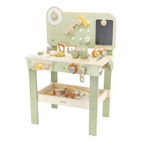 Set din lemn „Masa de lucru cu unelte” SKU: 44065N
