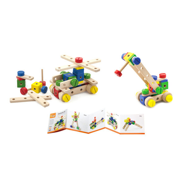 Constructor din lemn cu 53 elem. SKU: 50490