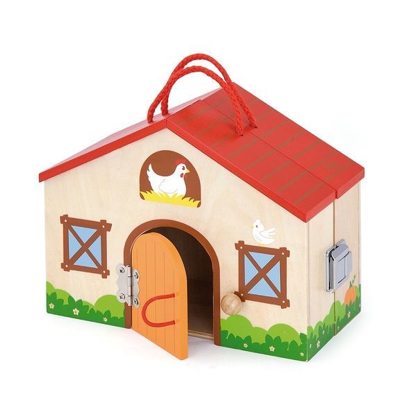 Set de joc din lemn „Ferma cu animale” SKU: 51618