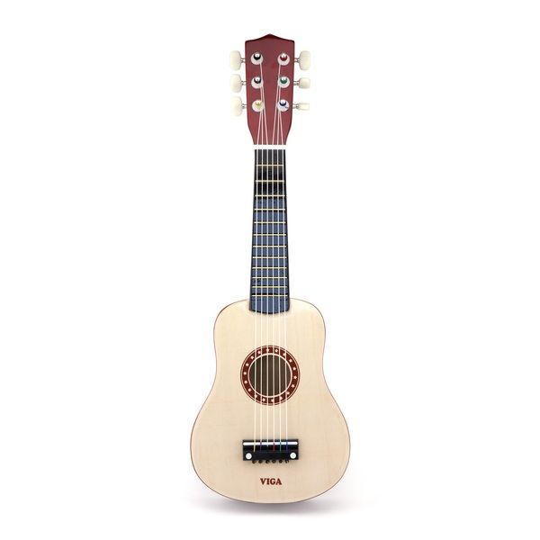 Jucărie muzicală „Chitara”, în culori naturale SKU: 50692