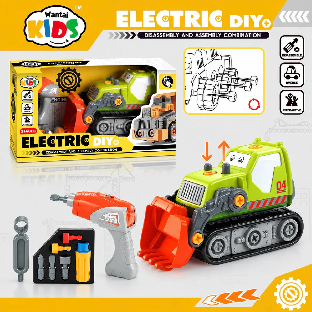 Set de construcție Buldozer cu unelte (703165)
