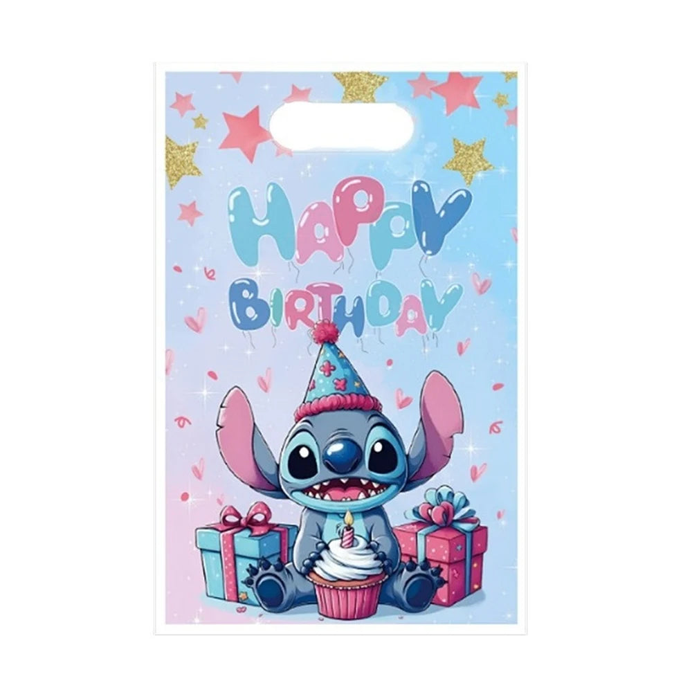 Pungă pentru cadouri Happy Birthday, 10 buc (50959)