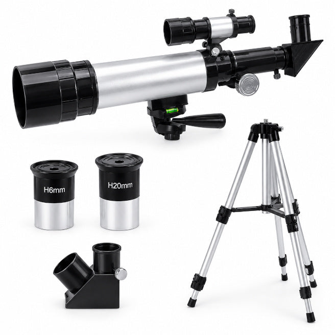 Telescop astronomic portabil pentru copii, din aliaj, cod 10660a