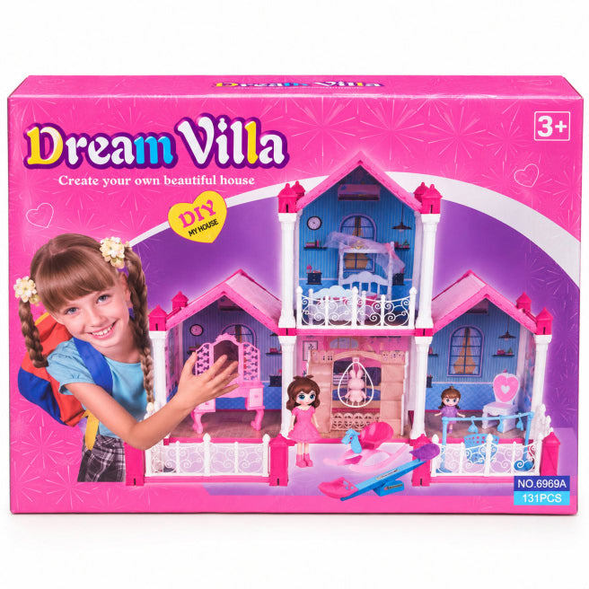 Vilă de joacă pentru păpuși, cod 10682a
