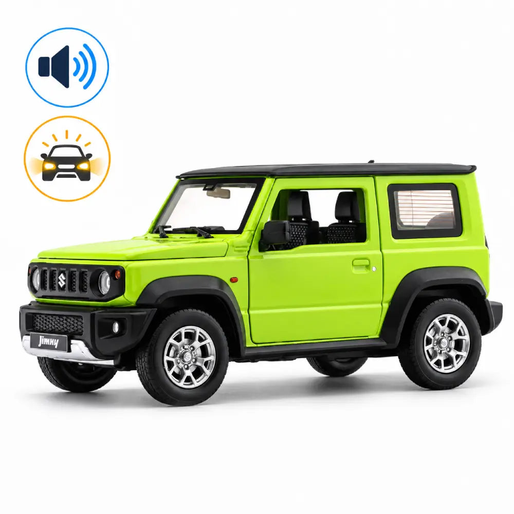 Mașină din metal Suzuki Jimmy 2018, scară 1:18, verde, MSZ (68271A)