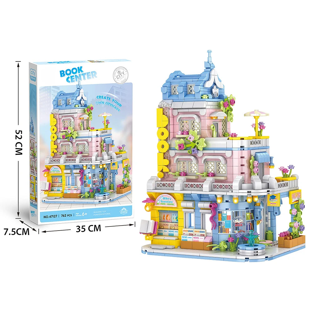 Set de construcție Librărie, 762 piese (93090)