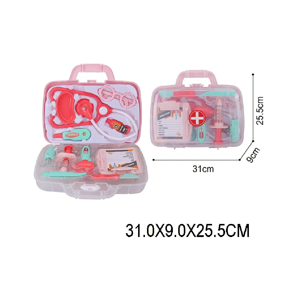 Set de doctor cu lumini și valiză (15792)