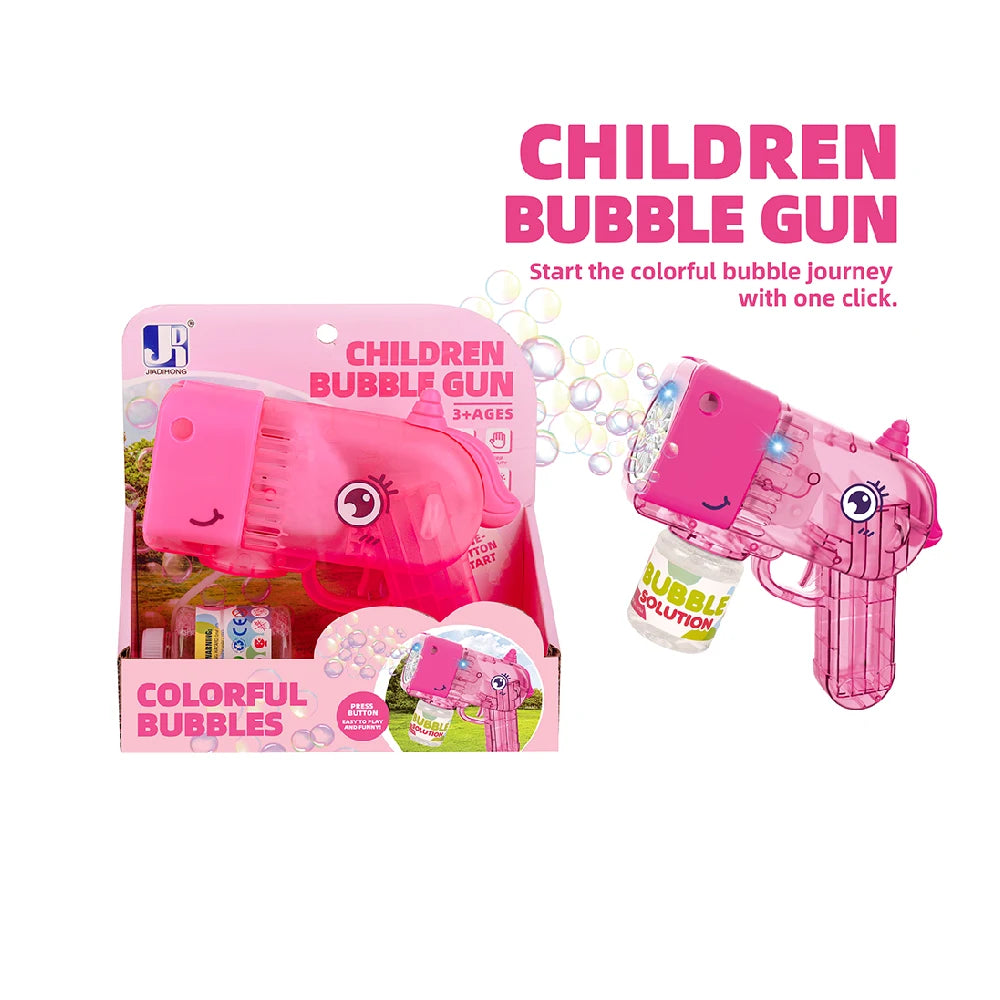 Pistol pentru baloane de săpun Unicorn, cu lumini (88151)