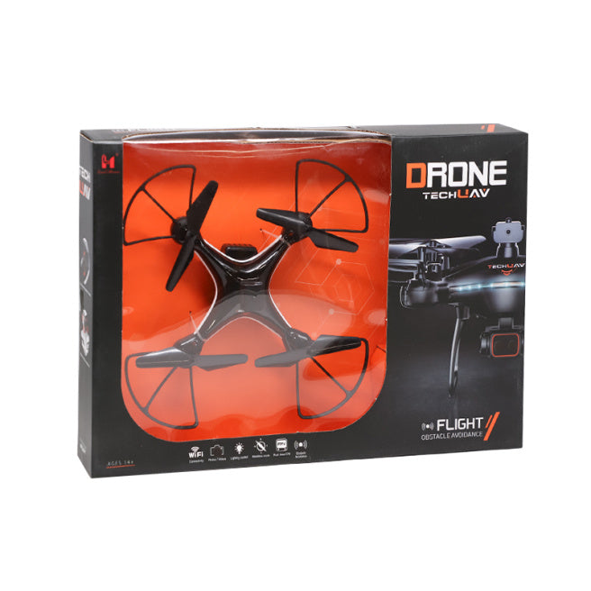 Dronă cu telecomandă X76, neagră, cod 189027