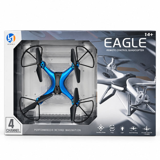 Elicopter Eagle pentru copii, cod 3311D albastru