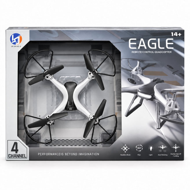 Elicopter Eagle pentru copii, cod 3313D alb