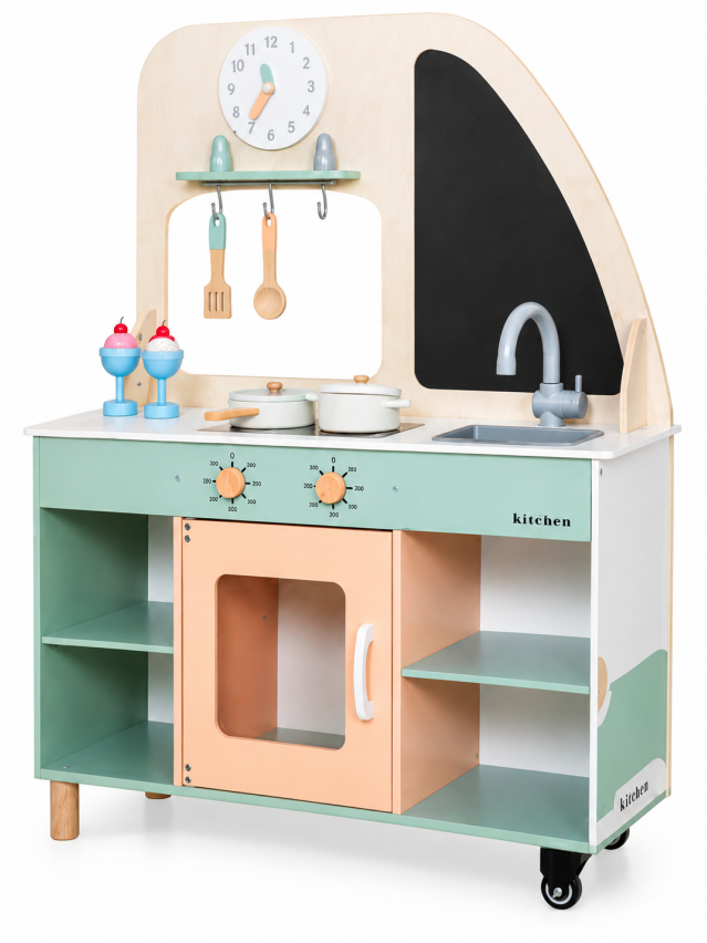 Set de joaca din lemn Food Truck 79.6*29.7*100cm, W10A152 cod:
719639